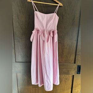 NWOT ASTR The Label Pink Bow Dress Valentines Day